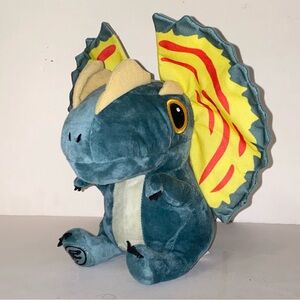2022 Toy Factory Jurassic Park 11" Plush Stuffed Dilophosaurus
